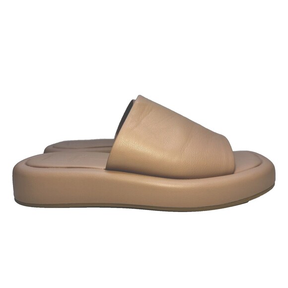 Dolce Vita Rosco Chunky Slide Sandals Women 8 Cafe Stella Solid Open Toe Slip On - Picture 4 of 12